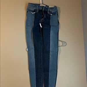 PacSun Dual-Tone Skinny Jeans